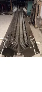 Ensemble mécano-soudé en cours de fabrication dans l'atelier SII Ardennes